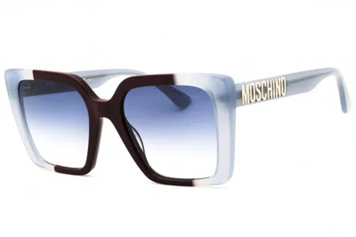 Moschino Mos172/s 0s9w 08 Blue Brown/blue Gradient