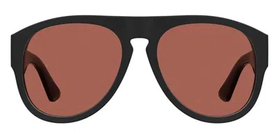 Moschino Mos176/s 807/u1 Women's Sunglasses Black Size 58