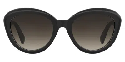 Moschino Mos179/s 807/ha Women's Sunglasses Black Size 54