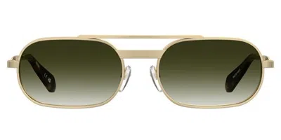 Moschino Mos198/s 000/9k Women's Sunglasses Gold Size 55