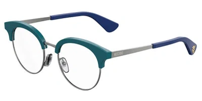 Moschino Mos514 Zi9 Women's Glasses Green Size 49 - Free Lenses - Blue Light Block Available