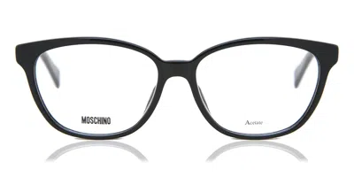 Moschino Mos527/f Asian Fit 807 Women's Glasses Black Size 53 - Free Lenses - Blue Light Block Available