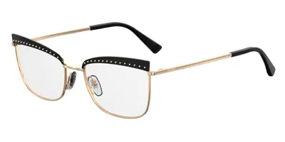 Moschino Mos531 000 Women's Glasses Black Size 55 - Free Lenses - Blue Light Block Available In Black Gold