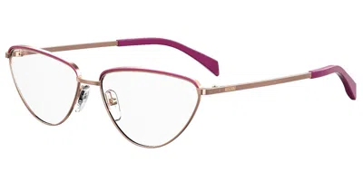 Moschino Mos544 Mu1 Women's Glasses Pink Size 55 - Free Lenses - Blue Light Block Available