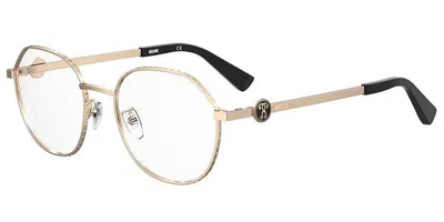 Moschino Mos586 000 Women's Glasses Rose-gold Size 52 - Free Lenses - Blue Light Block Available