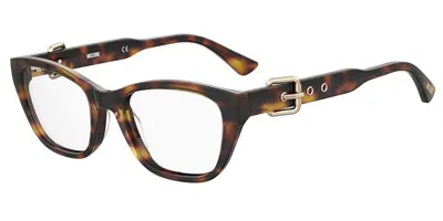 Moschino Mos608 Women's Glasses, Tortoiseshell, Size 51 In Brown
