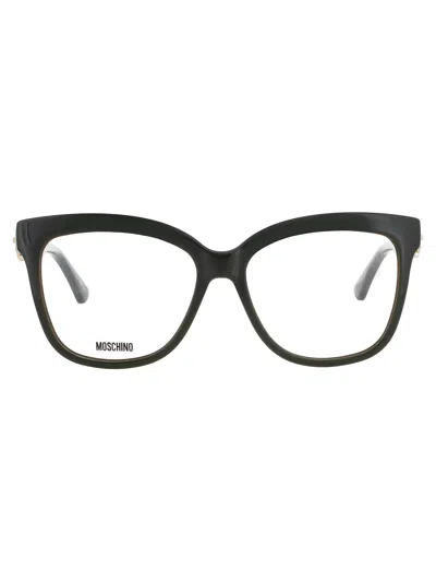 Moschino Mos609 Eyeglasses In Tbo - Military Green - Demo