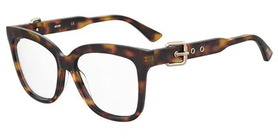 Moschino Mos609 086 Women's Glasses Tortoiseshell Size 53 - Free Lenses - Blue Light Block Available In Multi