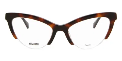 Moschino Mos612 Women's Glasses, Tortoiseshell, Size 52 In Brown