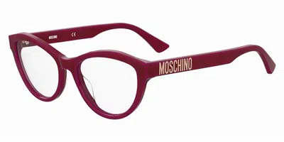 Moschino Mos623 Women's Glasses, Burgundy, Size 52