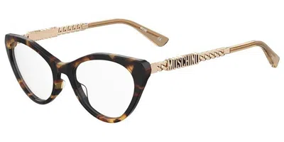 Moschino Mos626 Women's Glasses, Tortoiseshell, Size 52 In Brown