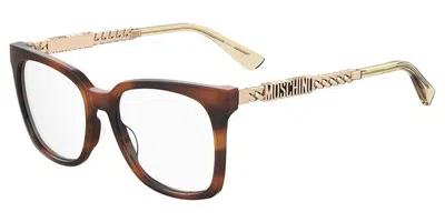 Moschino Mos627 Women's Glasses, Tortoiseshell, Size 52 In Brown