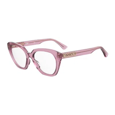 Moschino Mos6280mu100 Oversized Square Frame Eyeglasses In Green