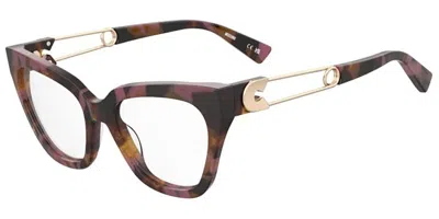 Moschino Mos638 Women's Glasses, Tortoiseshell, Size 52