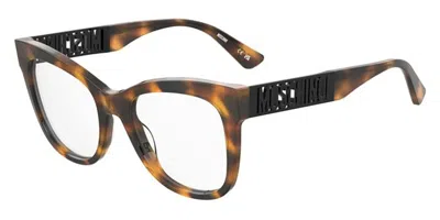 Moschino Mos641 Women's Glasses, Tortoiseshell, Size 52 In Brown