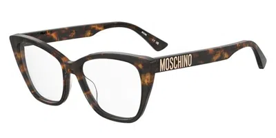 Moschino Mos642 Women's Glasses, Tortoiseshell, Size 52 In Brown
