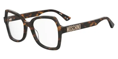 Moschino Mos643 Women's Glasses, Tortoiseshell, Size 53 In Brown