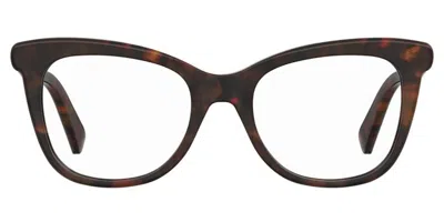 Moschino Mos650 Women's Glasses, Tortoiseshell, Size 52 In Multi