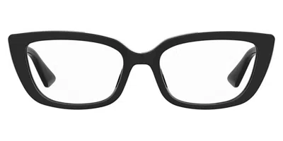 Moschino Mos653 807 Women's Glasses Black Size 52 - Free Lenses - Blue Light Block Available