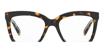 Moschino Mos654 086 Women's Glasses Tortoiseshell Size 52 - Free Lenses - Blue Light Block Available In Brown