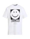 Moschino Couture X Smiley World Man T-shirt White Size L Cotton In White