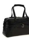 Moschino "tie Me Bag" Shoulder Bag In Black