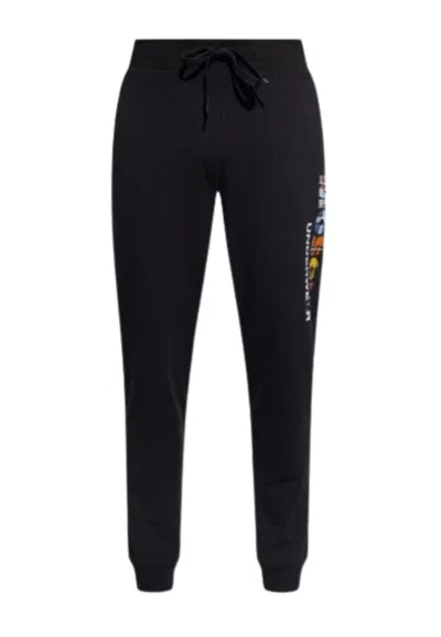 Moschino Underwear Pants In Nero