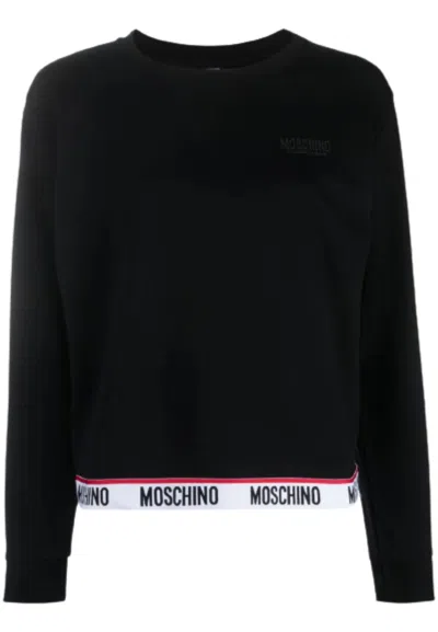 Moschino Underwear Sweatshirt In Black