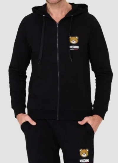 Moschino Underwear Sweatshirt In Nero