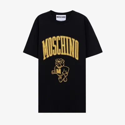 Moschino /莫斯奇诺  男士  Varsity  T恤 In Black