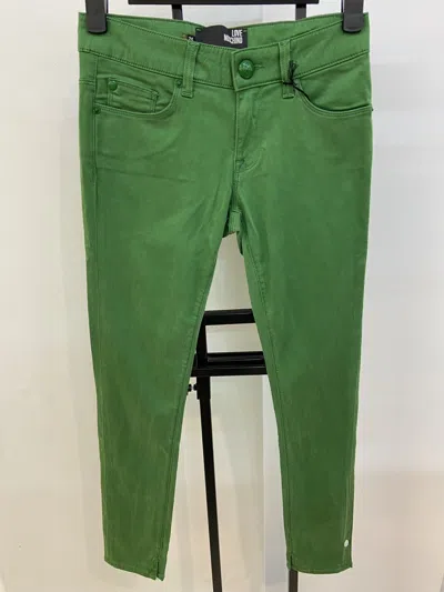 Moschino Multi-pocket Jeans In Green
