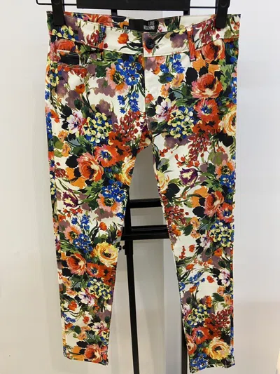 Moschino Multi-pocket Jeans In Multicolor
