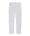 Moschino Multi-pocket Jeans In White