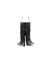 Moschino Multibelts Nappa Bucket Bag In Black