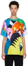 Moschino Graphic-print Short-sleeved T-shirt In A1888 Fantasy Print