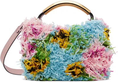 Moschino Multicolor ' Handle Me' Tufting Bag