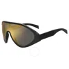 Moschino Multilayer Gold Shield Unisex Sunglasses Mos157/s 0807/sq 99