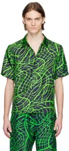 Moschino Graphic-print Short-sleeved Shirt In A1290 Fantasy Print
