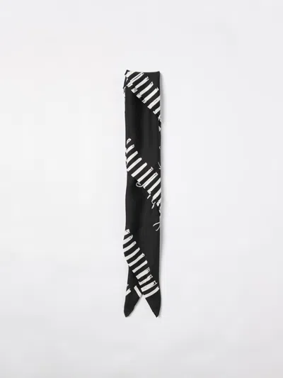 Moschino Neck Scarf Woman  Couture In Black