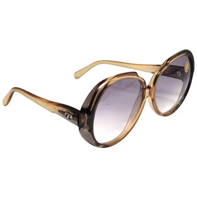 Pre-owned Moschino New Vintage Persol Ratti P206 Made In Italy Sunglasses, 1980 In Brown