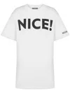 Moschino 'nice!' T-shirt