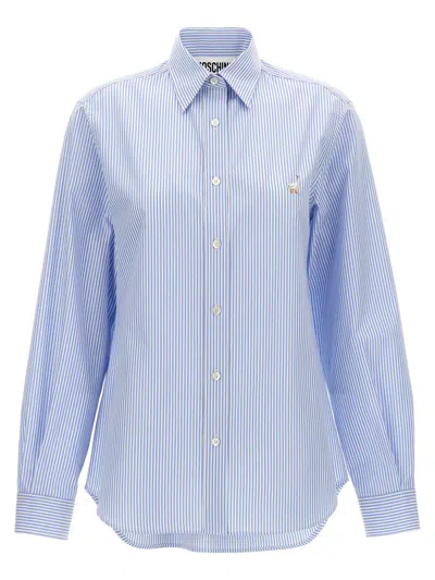 MOSCHINO MOSCHINO 'OCA' EMBROIDERED SHIRT