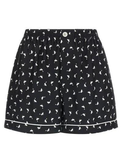 Moschino Oche Shorts In Black