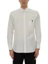 Moschino Office Inspiration Stretch Poplin Shirt