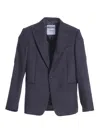 Moschino Old Same Chic Jacket In Blue