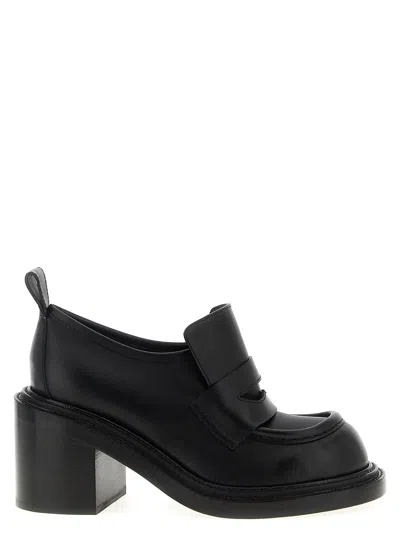 Moschino 'olivia' Loafers In Black