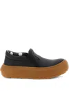 Moschino Slip-on Sneakers Sole Contrasting In Black