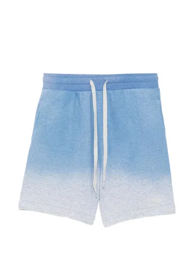 Moschino Ombré-effect Shorts In Blue