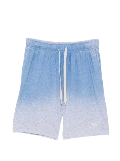 Moschino Ombré-effect Shorts In Blue