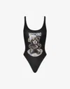 Moschino One-piece Swimsuit  Teddy Bear In Black